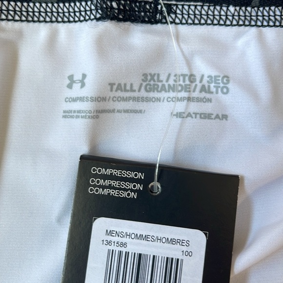 Under armor, heat gear base layer leggings white 3XLT - Picture 4 of 5